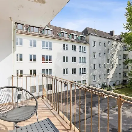 Modernes Nahe Messe&uniklinik Mit Balkon * Essen