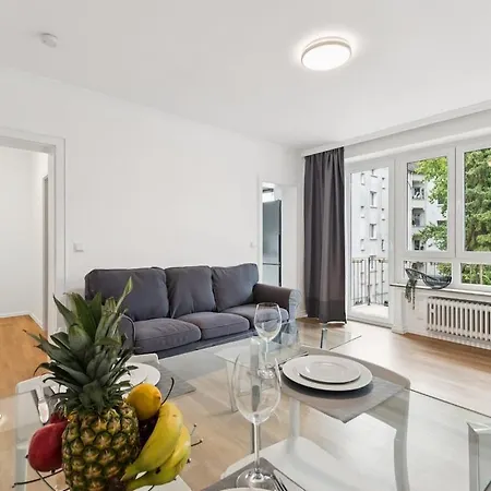 Modernes Nahe Messe&uniklinik Mit Balkon